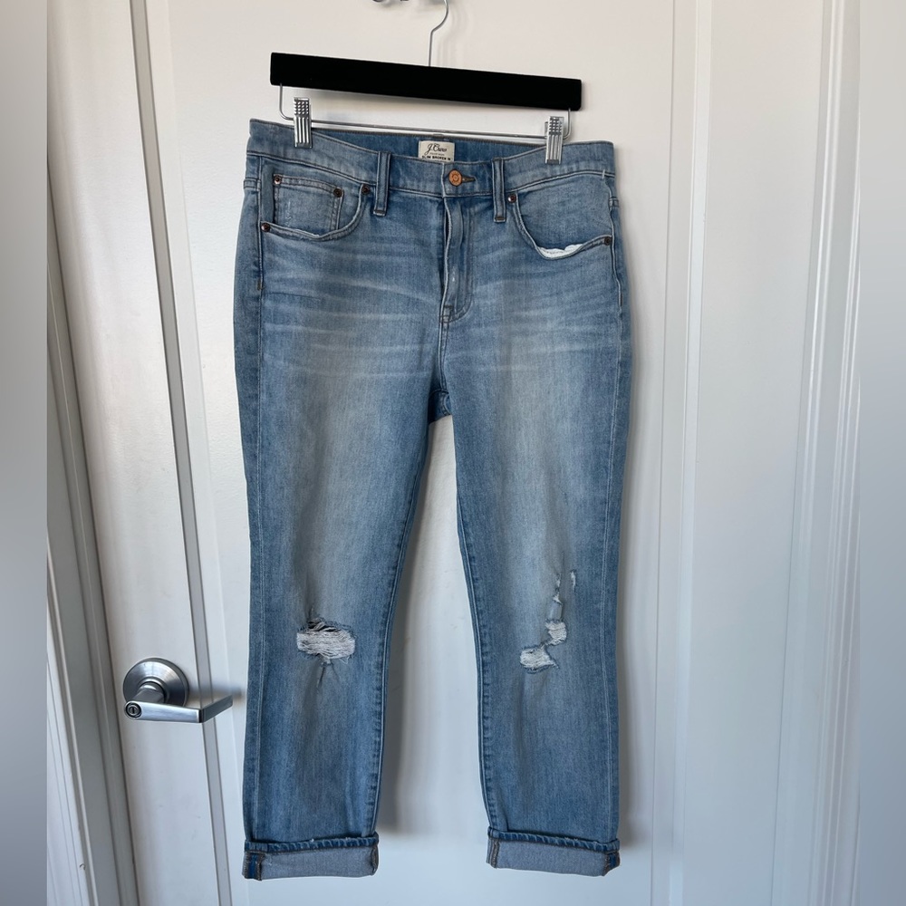 J.Crew Slim Broken In Boyfriend Women’s Stretch Jeans Size 28